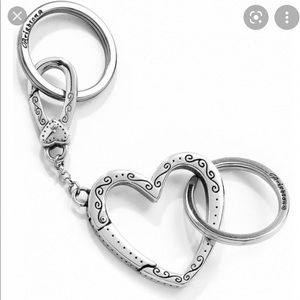 Brighton silver keychain